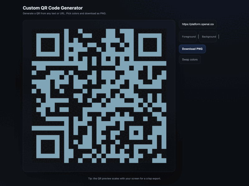 QR Code Generator