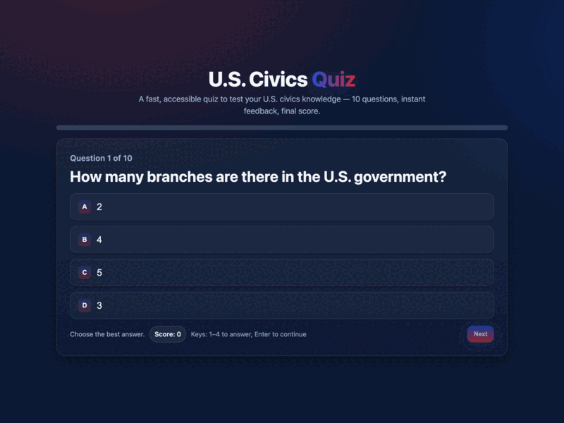 Trivia Quiz