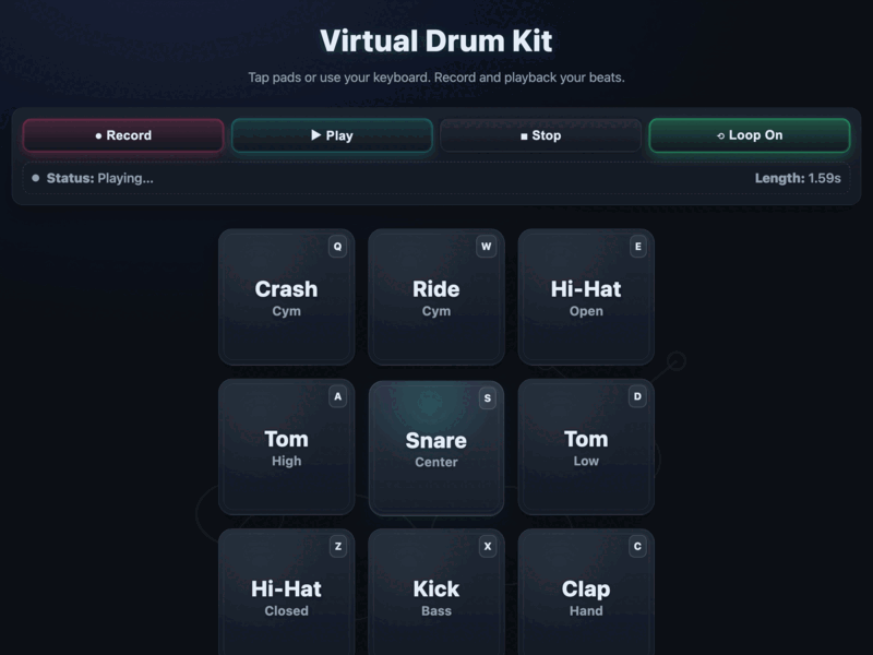 Virtual Drum Kit